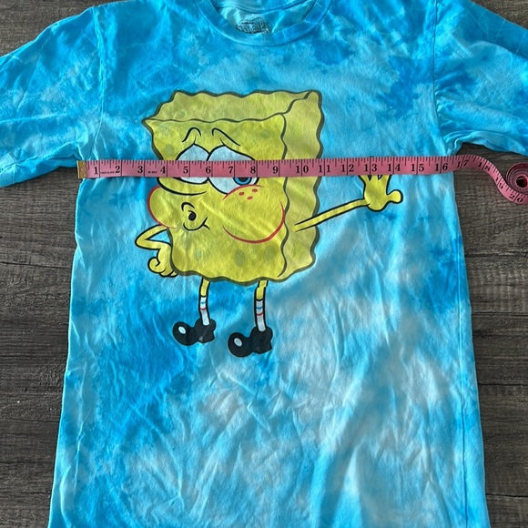 SpongeBob Tie Dye Shirt - Size small - Picture 4 of 5
